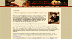 Desktop Screenshot of guitarservices.com